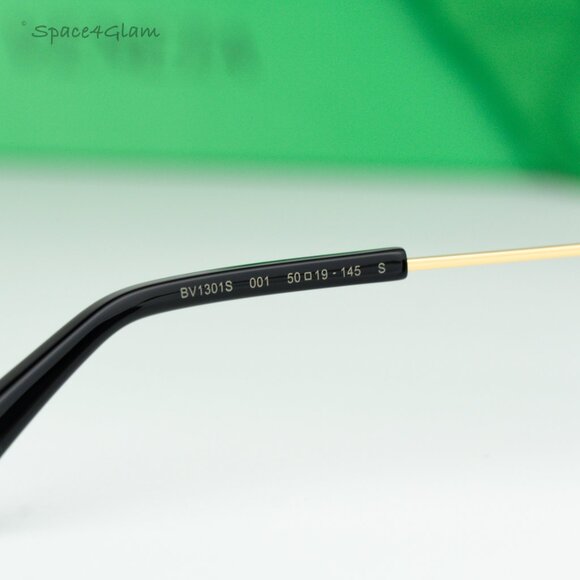 BRAND NEW Bottega Veneta BV1301S 001 Gold Grey Split Panthos Unisex Sunglasses - Picture 5 of 11